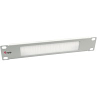 EQUIP Kabelska prolazna ploča 10" 1HE s četkicama, siva